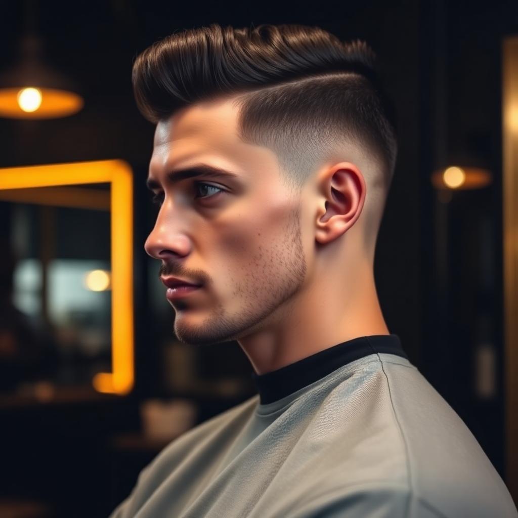 Corte clásico de caballero