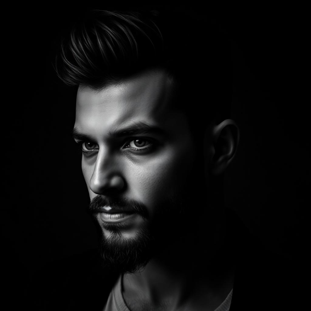 Retrato con estilo definido